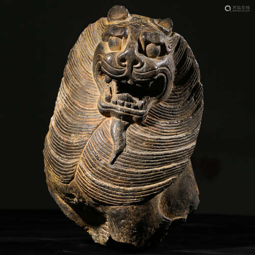 A CHINESE STONE LION