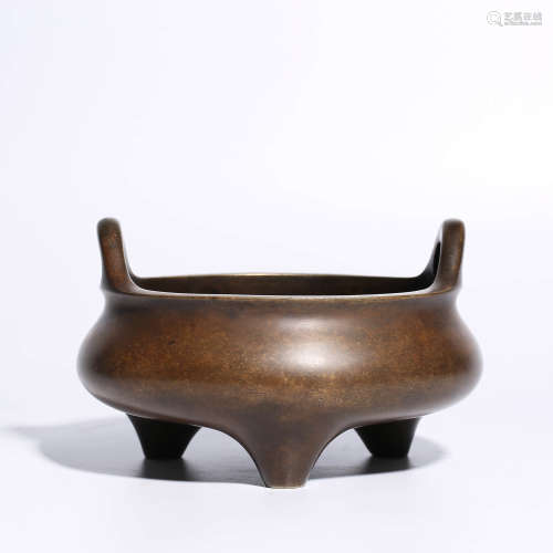 A CHINESE BRONZE CENSER