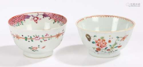 Chinese porcelain tea bowl with scale and foliate decoration, Chinese porcelain tea bowl with