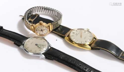 Gentlemans wristwatches by Perona and Pierpoint Watch Co. ladies Timex wristwatch (3)