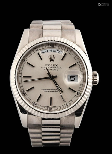 Rolex Day date ref 18039 white gold