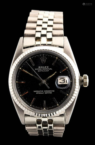 Rolex Datejust White gold ref 1601, 1966