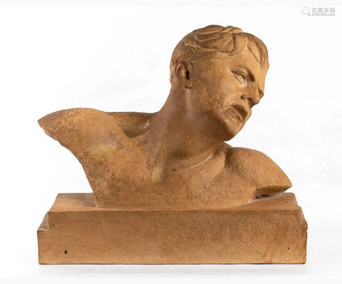 DEMETER CHIPARUS Dorohoi, 1886 - Paris, 1947 - Bust of