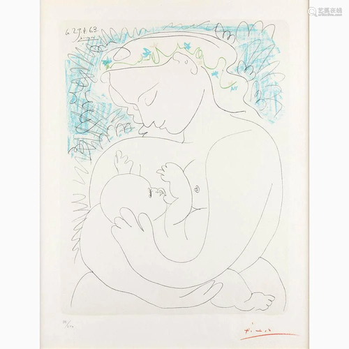 PABLO PICASSO Malaga, 1881 - Mougins, 1973 - Great