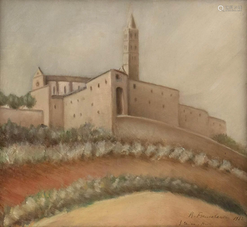 RICCARDO FRANCALANCIA Assisi, 1886 - Rome, 1965 - Santa