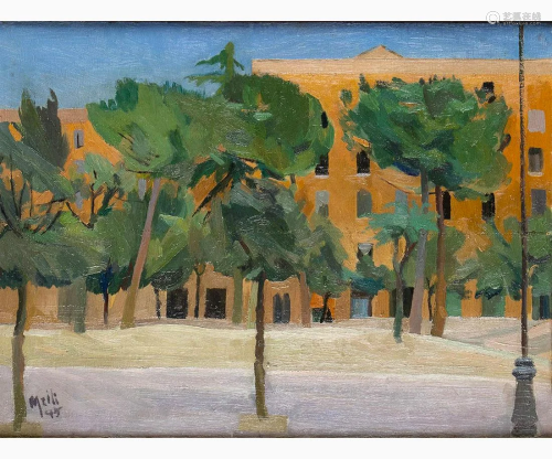 ROBERTO MELLI Ferrara, 1885 - Rome, 1958 - Testaccio,