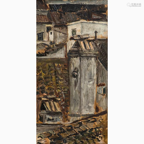 VIRGILIO SIMONETTI Rome, 1897 - 1982 - Roofs