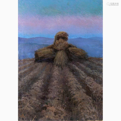 MARIO BARBERIS Rome, 1893 - 1960 - The Wheat Cross,