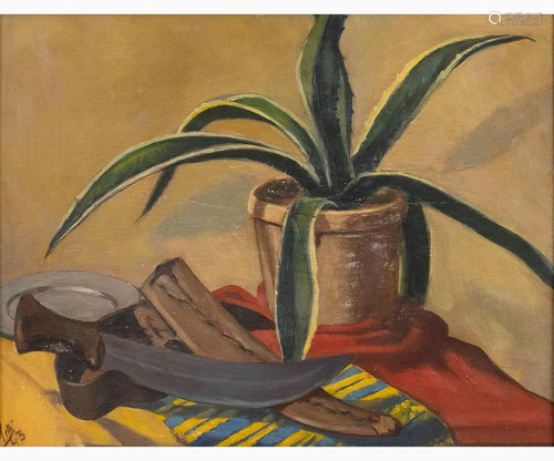 ROBERTO MELLI Ferrara, 1885 - Rome, 1958 - Still life