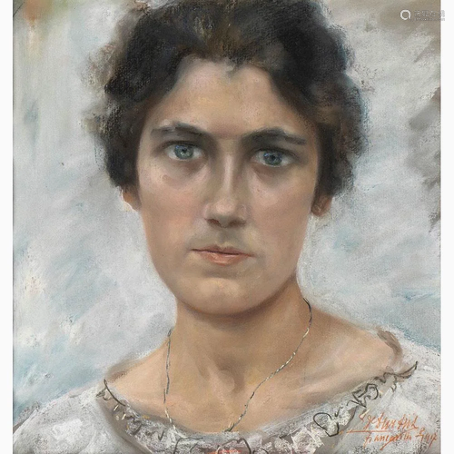 EMILIA DE DIVITIIS Rome, 1898 - 1979 - Portrait of a