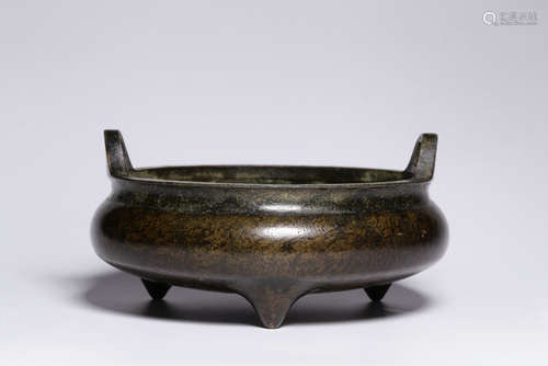 XUAN MARK, CHINESE TRIPOD CENSER