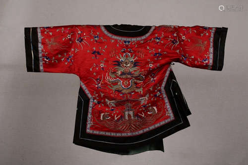 CHINESE SILK ROBE