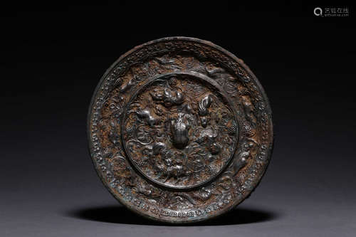 CHINESE BRONZE MIRROR