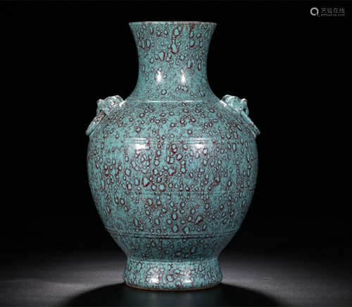 CHINESE LUJUN WARE VASE