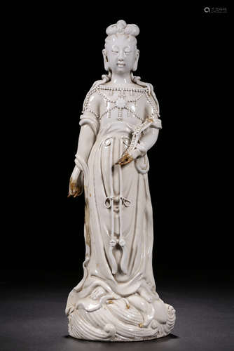 CHIENSE WHITE PORCELAIN BUDDHA ORNAMENT