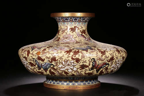 CHINESE CLOISONNIE VASE