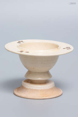 Chinese Gongxian Kiln Porcelain Candlestick Holder