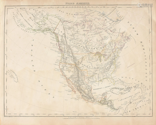 A REPUBLIC OF TEXAS MAP, 