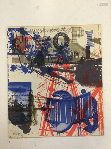 ROBERT RAUSCHENBERG (American 1925-2008) A PRINT,