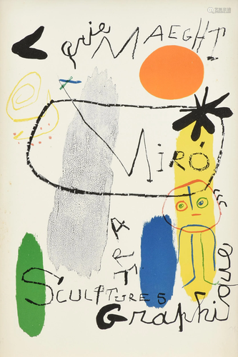 JOAN MIRO (Spanish 1893-1983) A PRINT, 