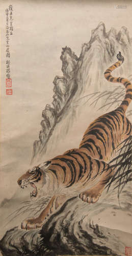 林成根  山居圖