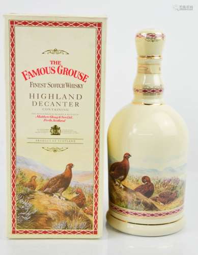 The Famous Grouse Fine Scottish Whisky, in original box.