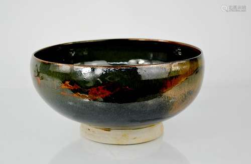 A Michel Francois studio pottery bowl.