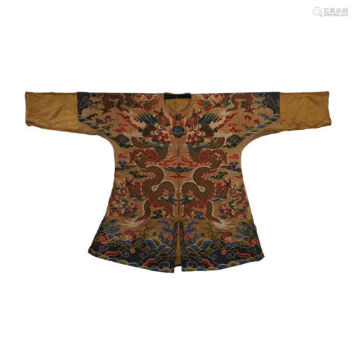 CHINESE KESI DRAGON ROBE, MING DYNASTY