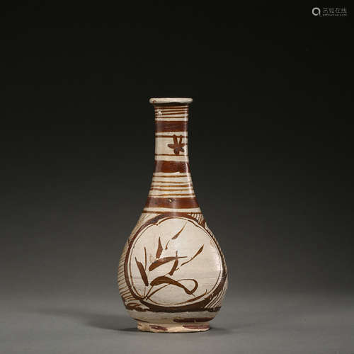 CHINESE JIZHOU WARE BOTTLE, SOUTHERN SONG DYNASTY