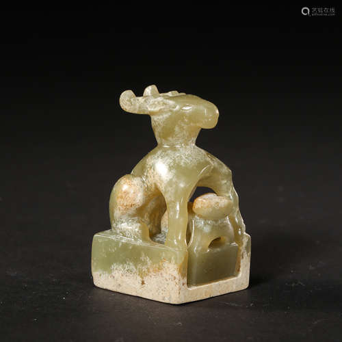 CHINESE HETIAN JADE SEALS, HAN DYNASTY