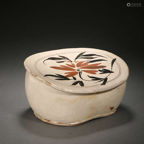 CHINESE CIZHOU WARE PILLOW, SONG DYNASTY