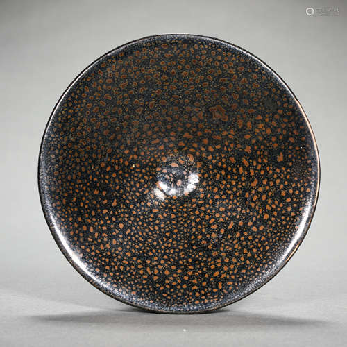 CHINESE BLACK GLAZED CUP, SONG DYNASTY