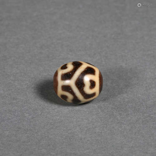 CHINESE DZI BEAD,  TANG DYNASTY