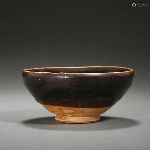 CHINESE BLACK GLAZED ZHAN, SONG DYNASTY