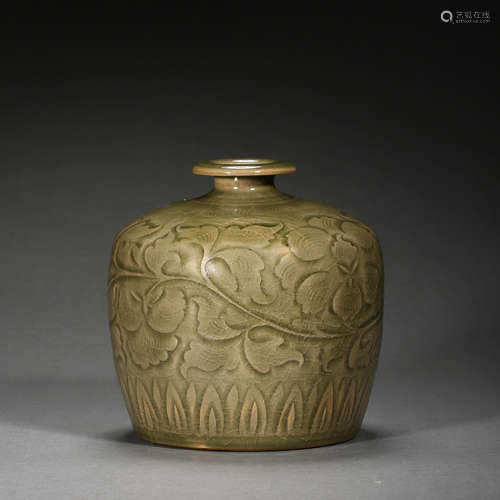 CHINESE YAOZHOU WARE VASE, NORTHERN SONG DYNASTY