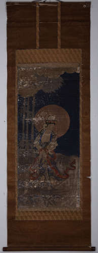 CHINESE PAINTING AND CALLIGRAPHY 'PORTRAIT OF BODHISATTVA'