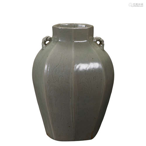 CHINESE YUE WARE AMPHORA, SOUTHERN SONG D