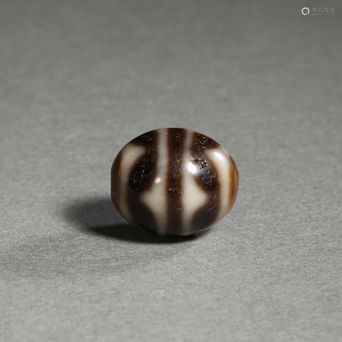 CHINESE DZI BEAD,  TANG DYNASTY