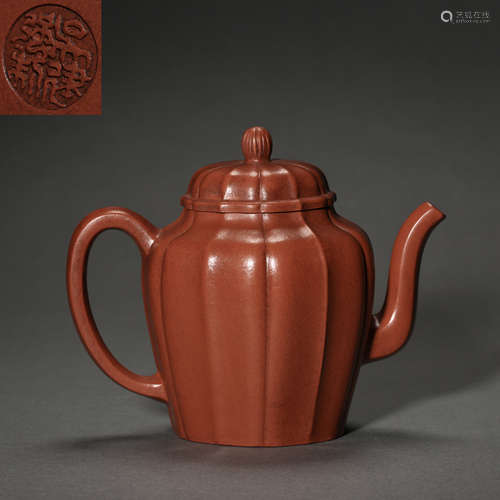 CHINESE PURPLE CLAY TEAPOT