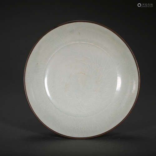 CHINESE HUTIAN WARE PLATE, SONG DYNASTY