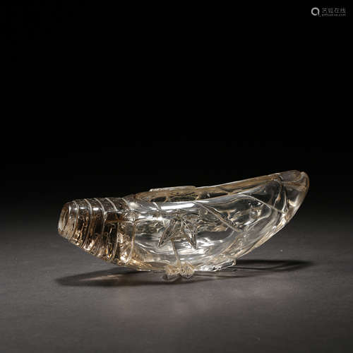 CHINA QING DYNASTY CRYSTAL CUP