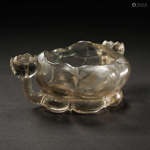 CHINA QING DYNASTY CRYSTAL CUP