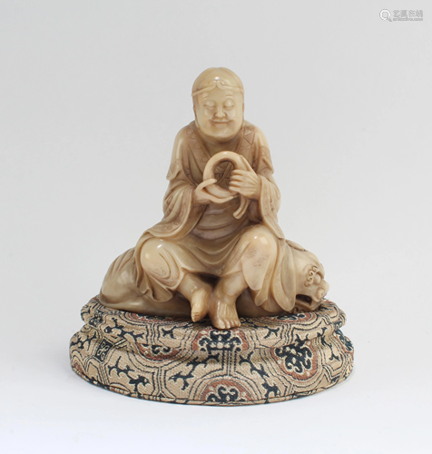 Chinese Soapstone Carved Statue