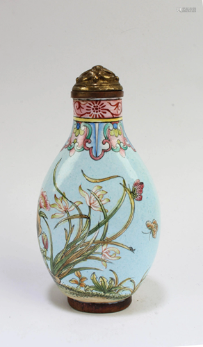 An Enamel Snuff Bottle