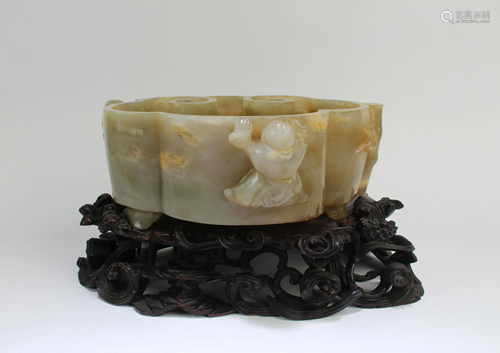 Chinese Carved Jade Ornament