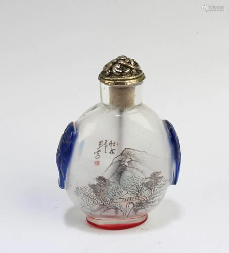 Chinese Peking Glass Snuff Bottle