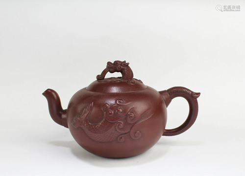 Chinese Zisha Teapot