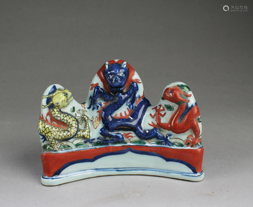 Chinese Porcelain Brush Holder