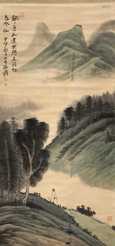 Chinese Hanging Scroll Painting