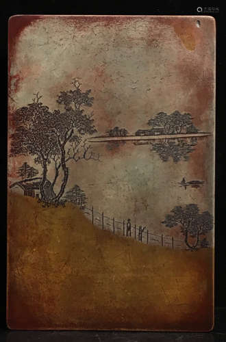 SONGHUA STONE CARVED INK SLAB